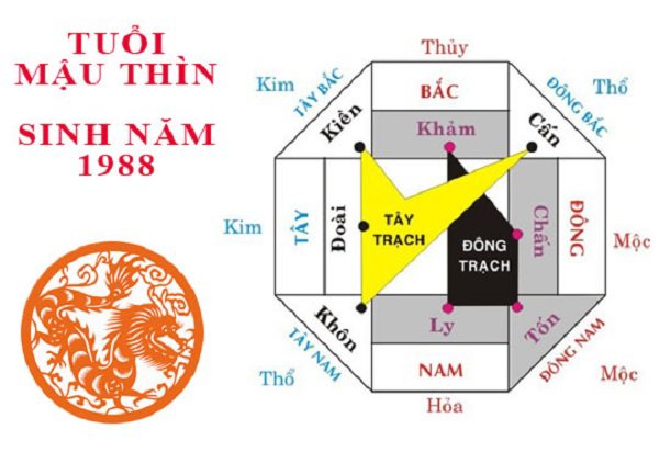 Sinh năm 1988 hợp hướng nào hợp phong thủy để luôn thuận lợi và tài lộc?