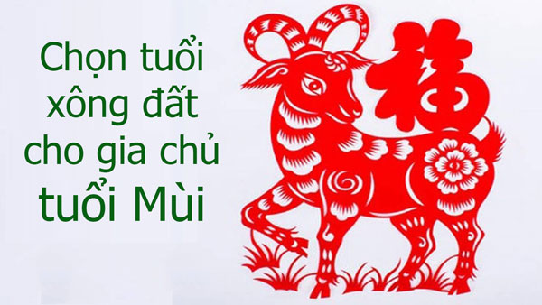 Gia chủ tuổi mùi 1979 chọn người hợp mạng xông đất năm Giáp Thìn 2024