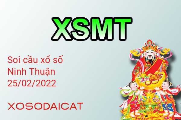 Soi cầu Ninh Thuận ngày 25 tháng 2